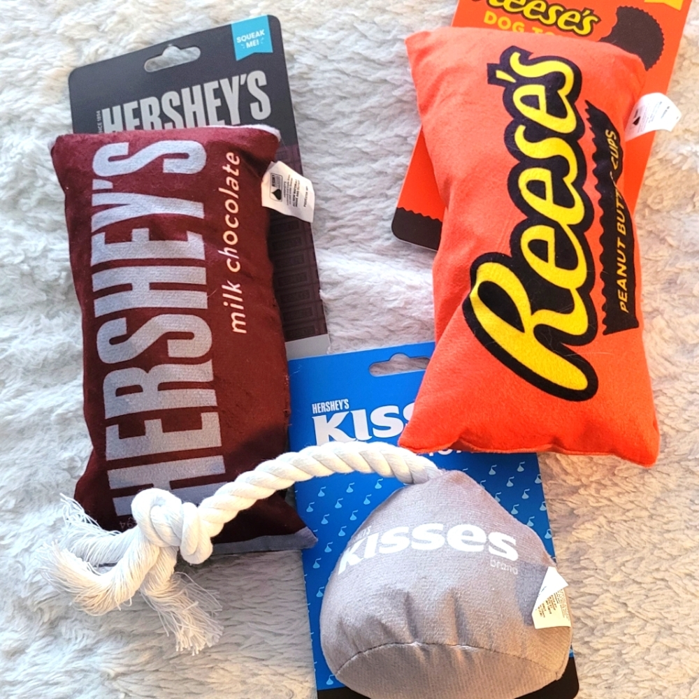 Dog Toys Hershey Trio